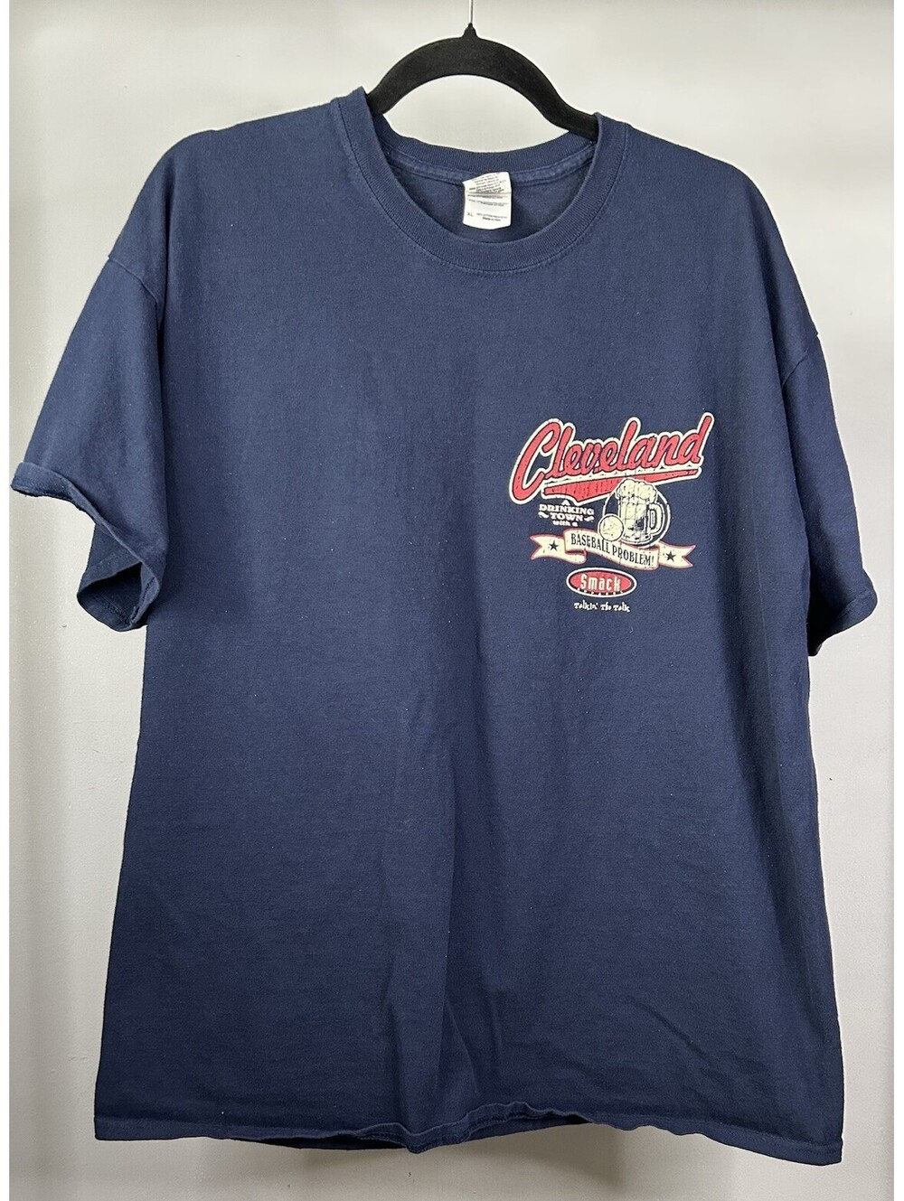 Cleveland Guardians Baseball Problem Smack Talk T-Shirt Men’s Size XL